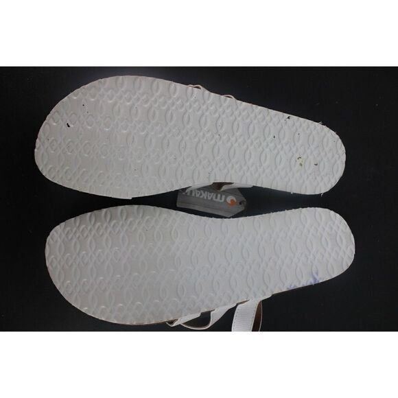 Makalu California Women’s Sandals White Olivia Size 11M NEW - Picture 11 of 11